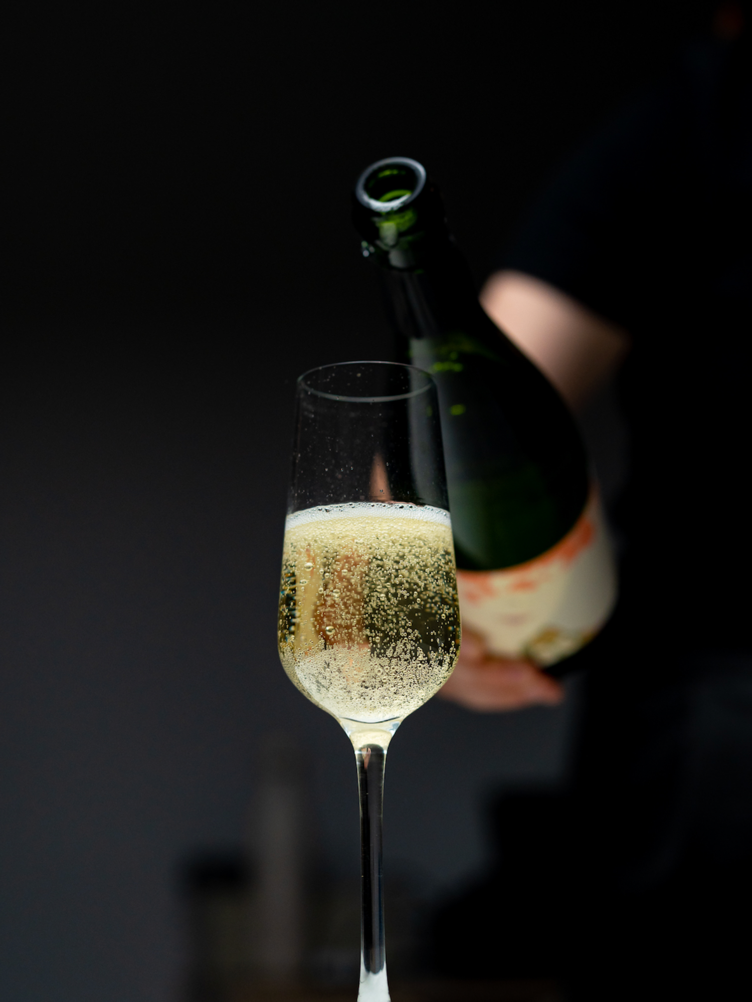 Bouteille de crémant Baburu, AOP Limoux, tendre et frais.