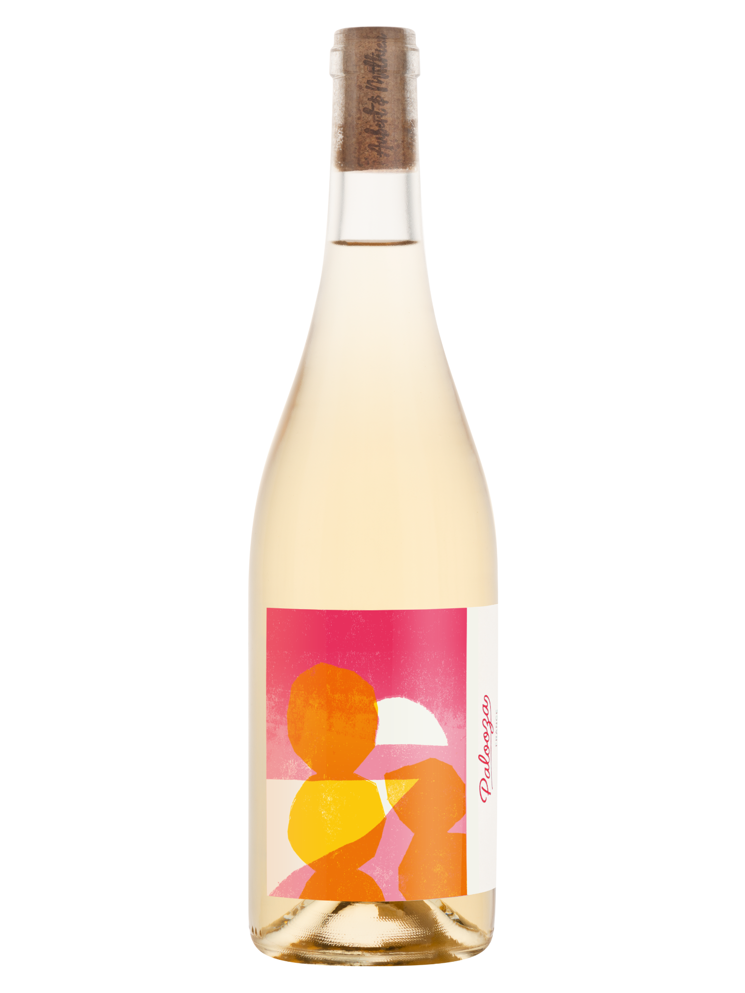 Bouteille de vin blanc Palooza Tendre, IGP Pays d’Oc, frais et léger.