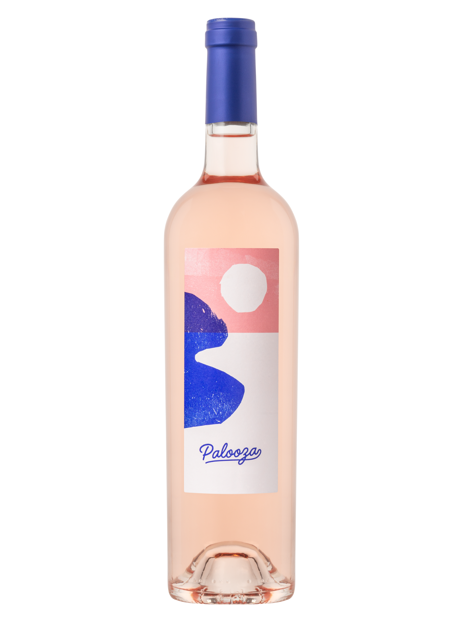Bouteille de vin rosé Palooza, IGP Pays d’Oc, frais et léger.