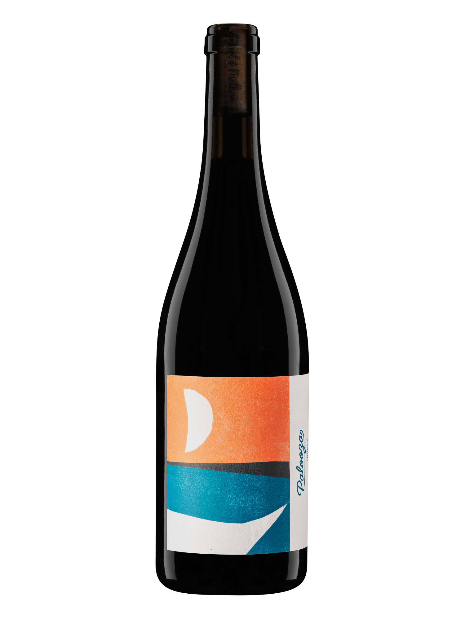 Bouteille de vin rouge Palooza, IGP Pays d’Oc, frais et léger.
