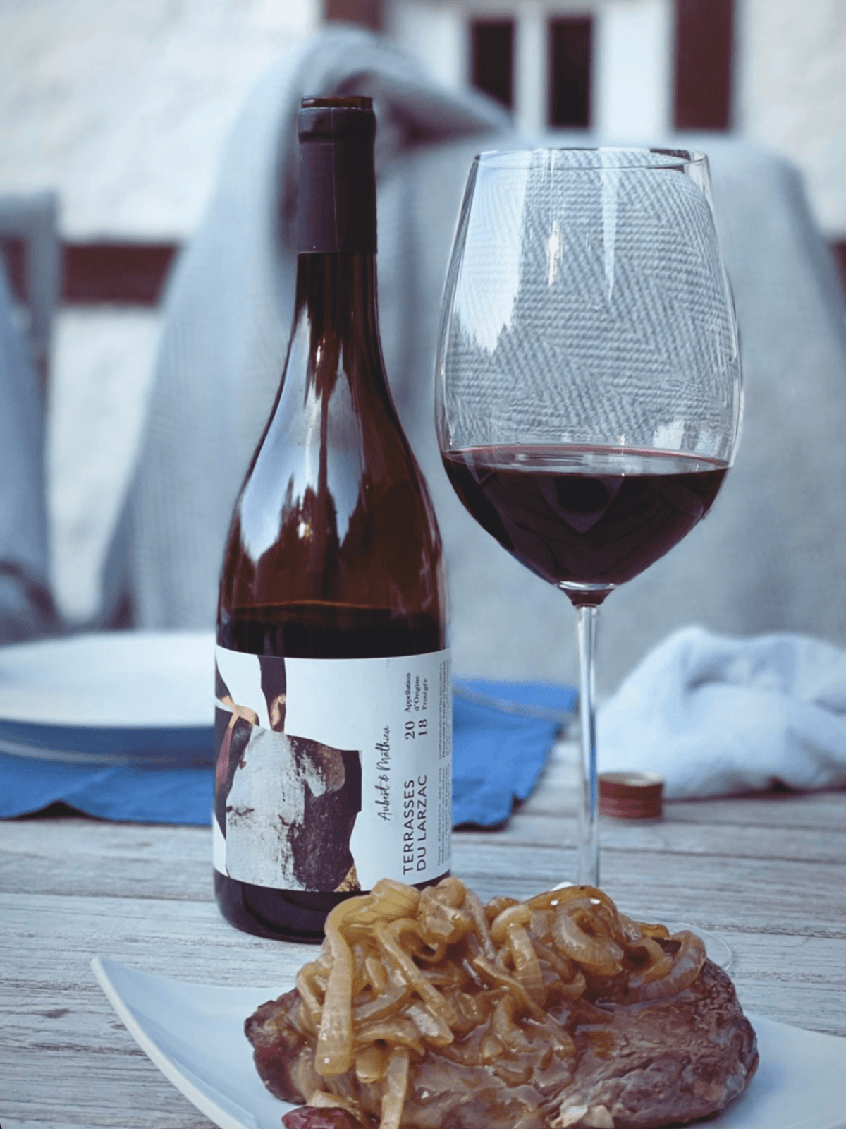 Bazile 2019 - vin rouge des Terrasses du Larzac - Aubert et Mathieu
